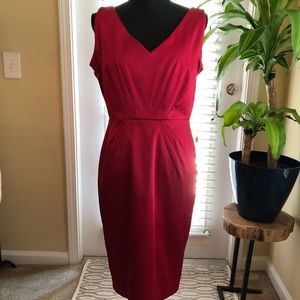 Calvin Klein fuschia cocktail dress